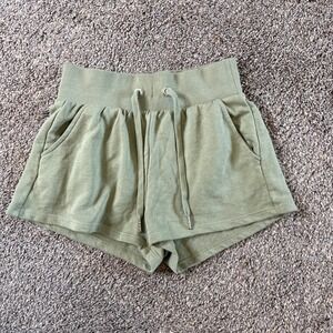 H&M Divided Casual Loungewear Shorts Cotton Blend Drawstring Size XS